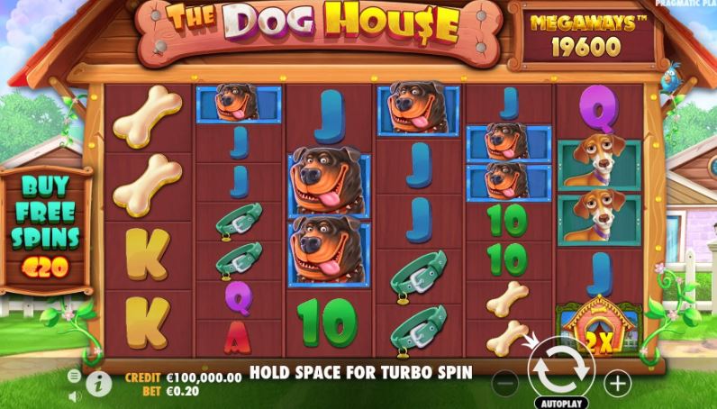 play the dog house megaways