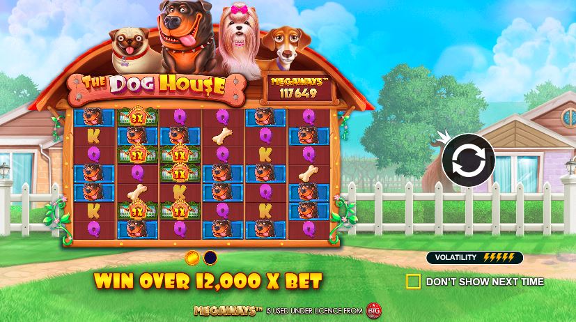 the dog house megaways slot