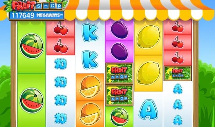 fruit shop megaways slot