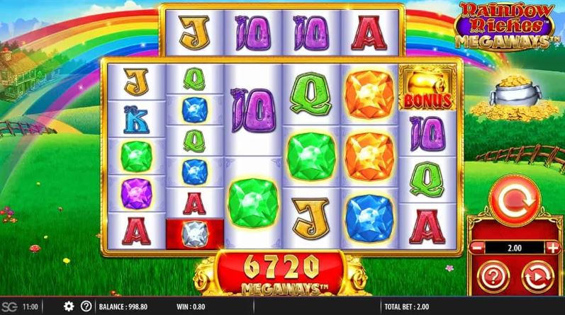 rainbow riches megaways demo 