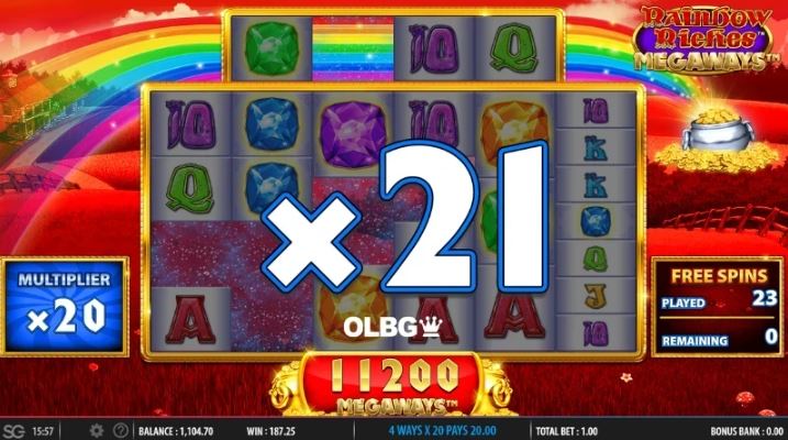 rainbow riches megaways slot 