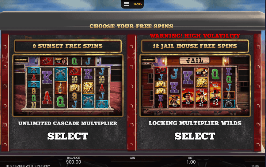 desperados wild slot