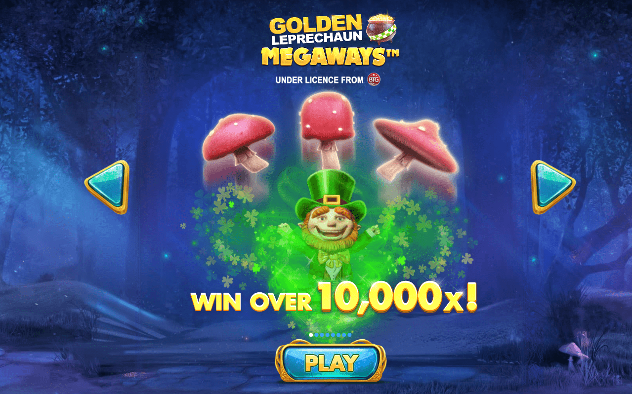golden leprechaun megaways payout